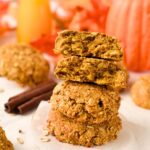 Healthy Pumpkin Oatmeal Cookies