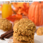 Healthy Pumpkin Oatmeal Cookies