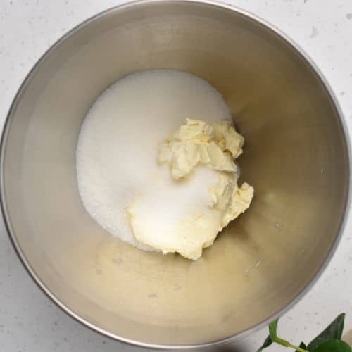 3-Ingredient Sugar Cookies in a mixing bowl.