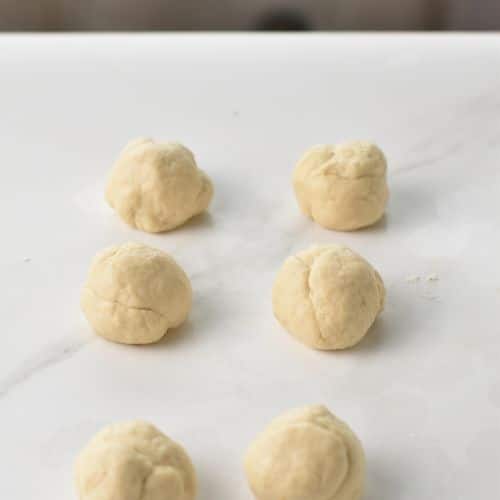 Baked Apple Donuts dough.