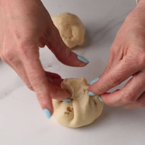 Pinching Baked Apple Donuts