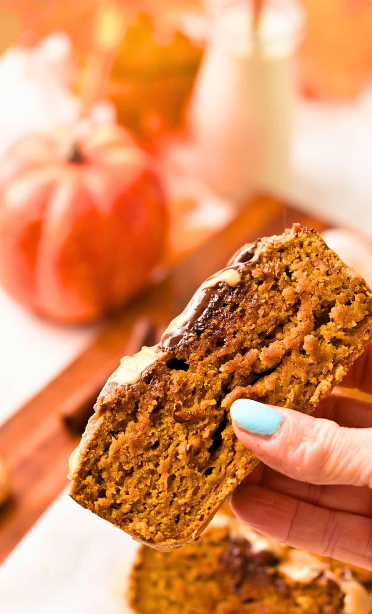 Peanut Butter Pumpkin Bread