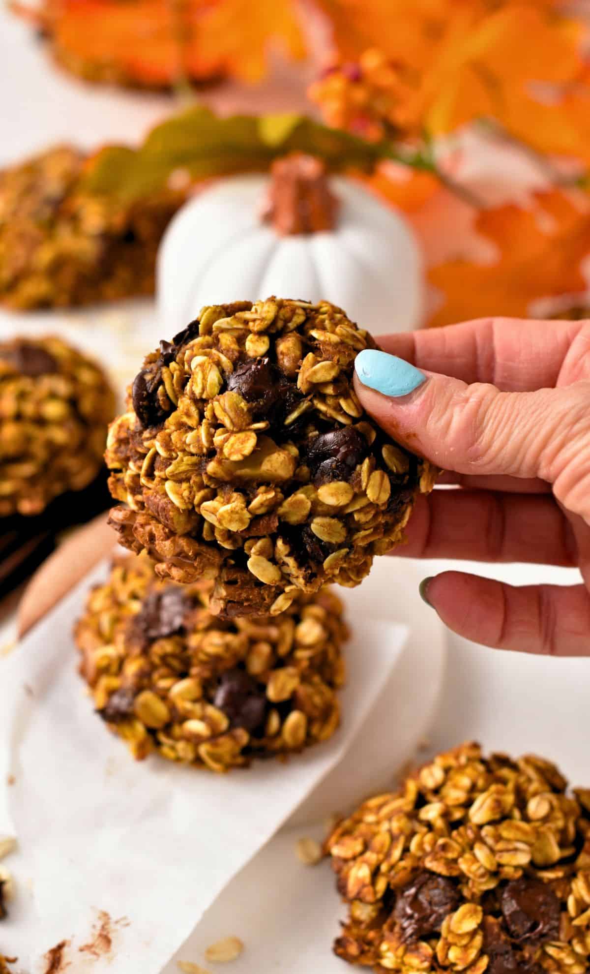 Pumpkin Breakfast Cookies