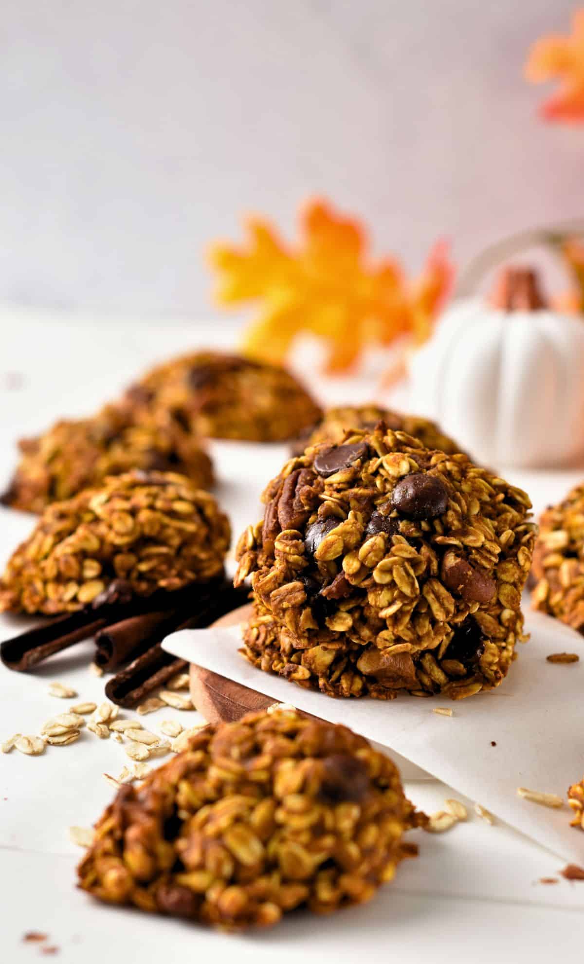 Pumpkin Breakfast Cookies