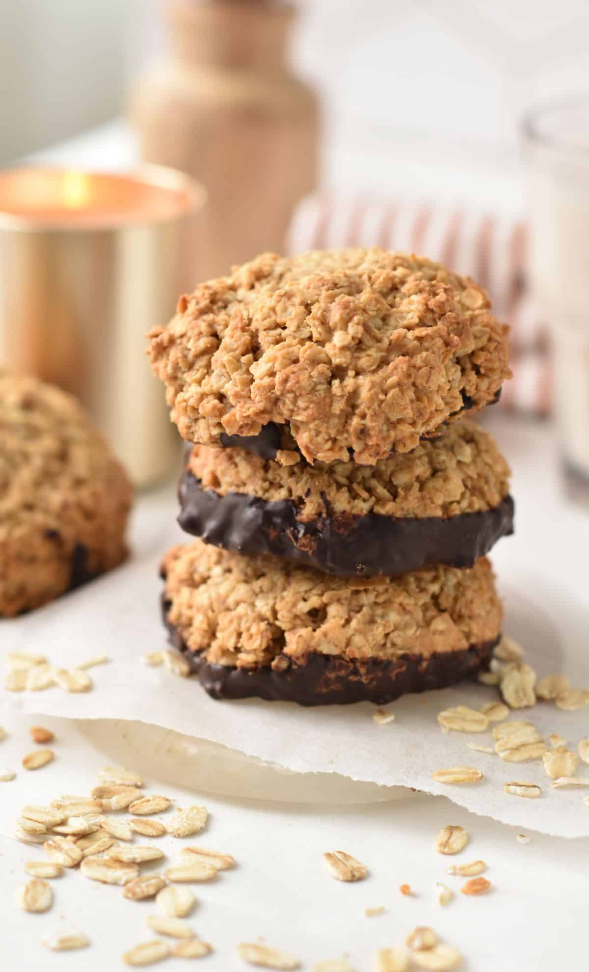 3-Ingredient Oatmeal Cookies