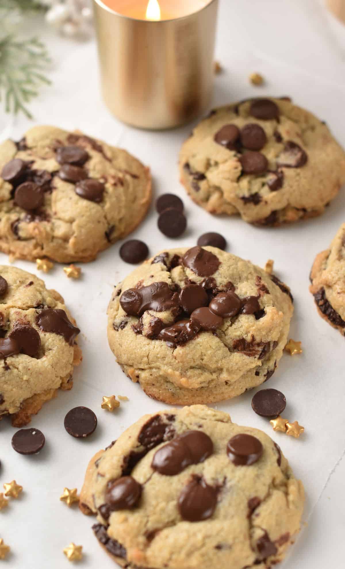 5-Ingredient Chocolate Chip Cookies