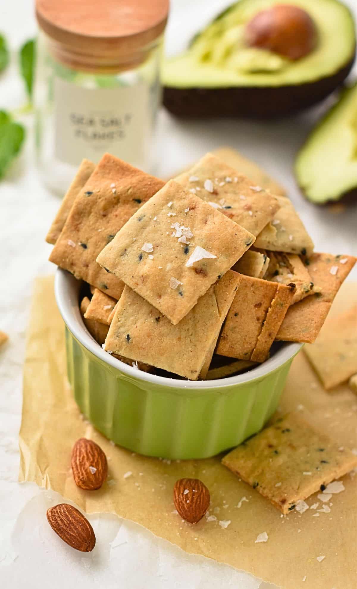 Almond Flour Crackers