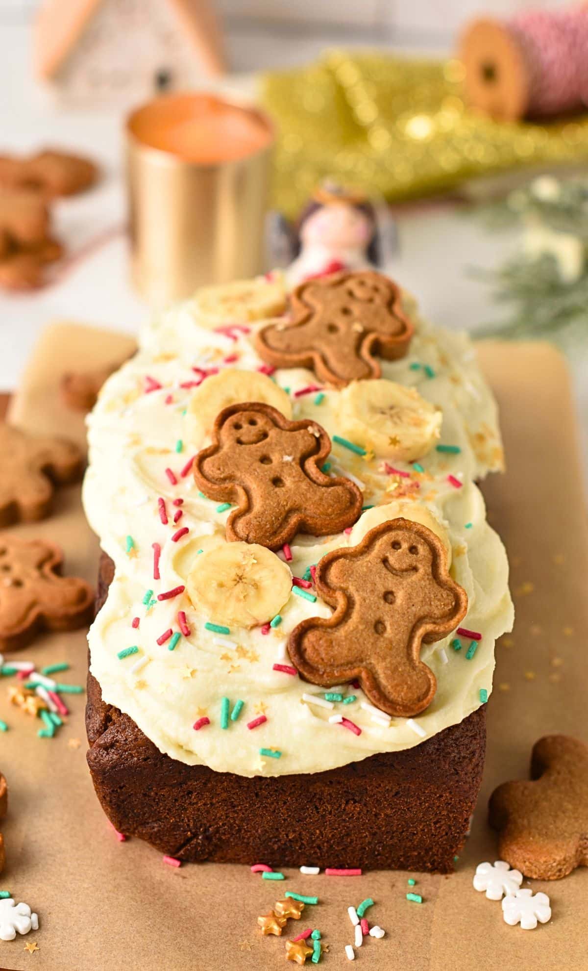 Gingerbread Banana Bread