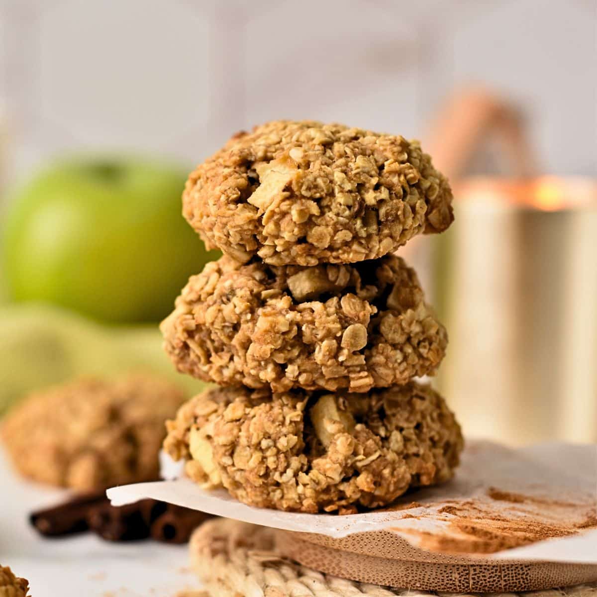 Healthy Apple Cookies