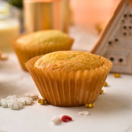 Easy Vanilla Cupcakes cooling down and ready to be frosted.