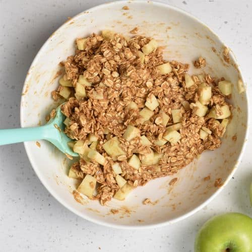 Healthy Apple Cookies dough.