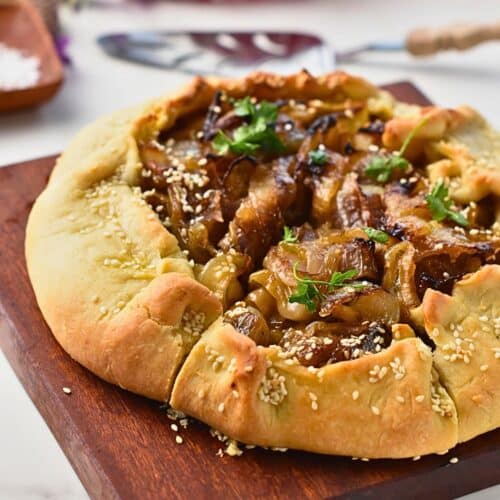 Onion Galette (Dairy-Free, Egg-Free)