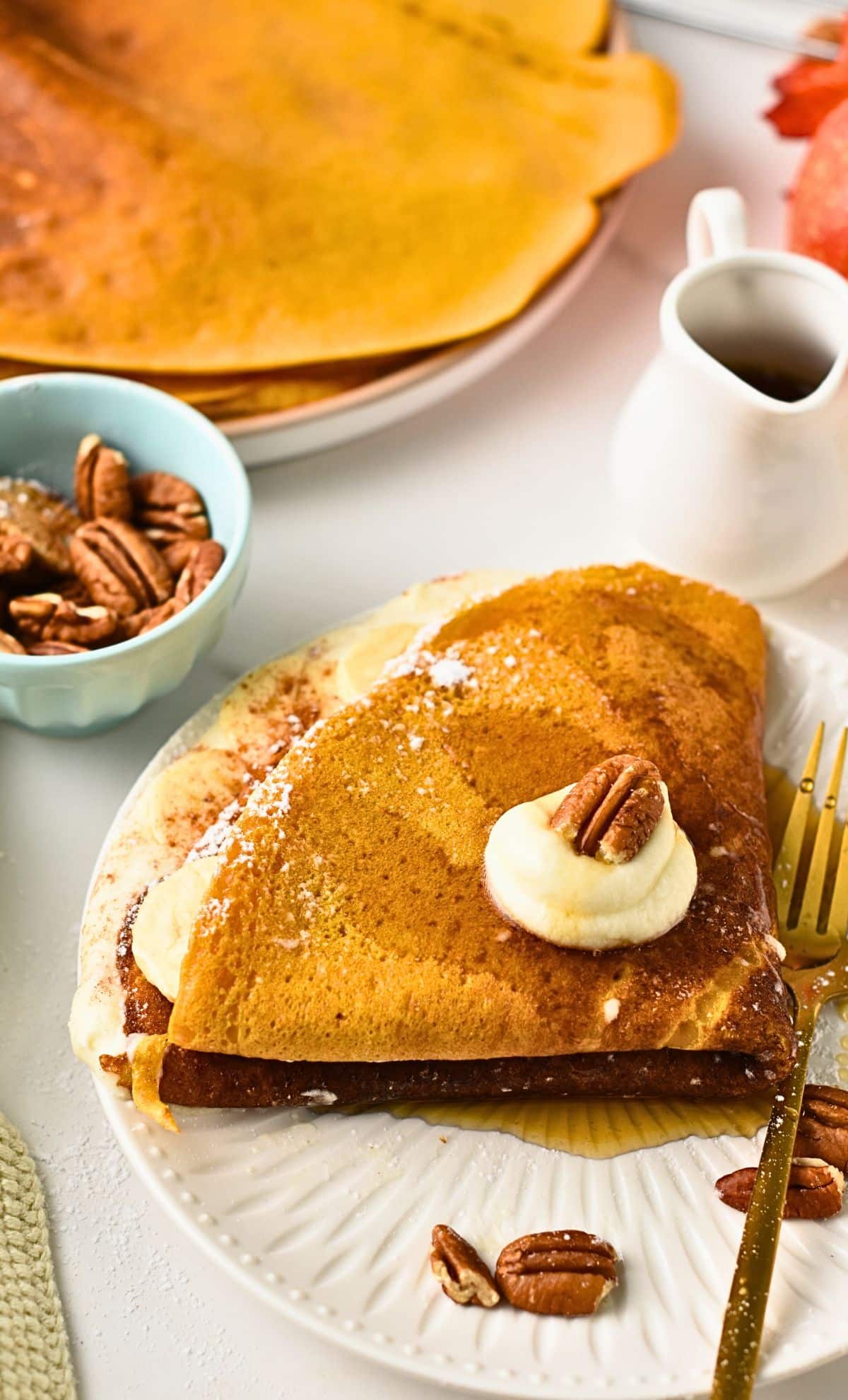 Pumpkin Crepes