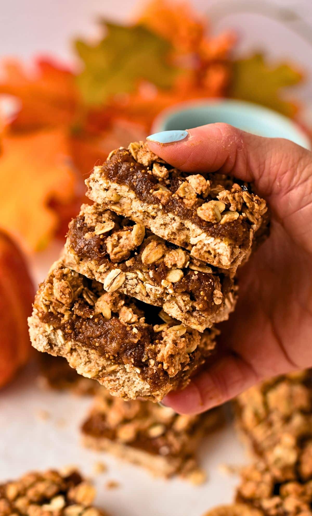 Pumpkin Spice Fig Bars