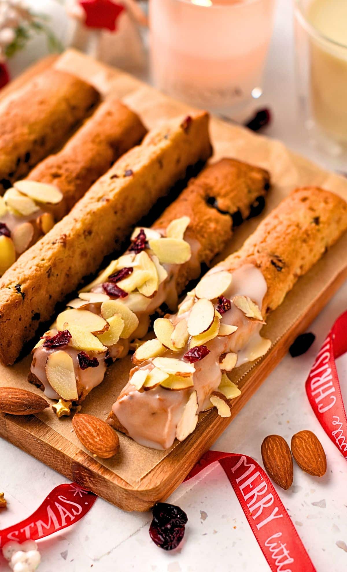 Almond Cranberry Cookies