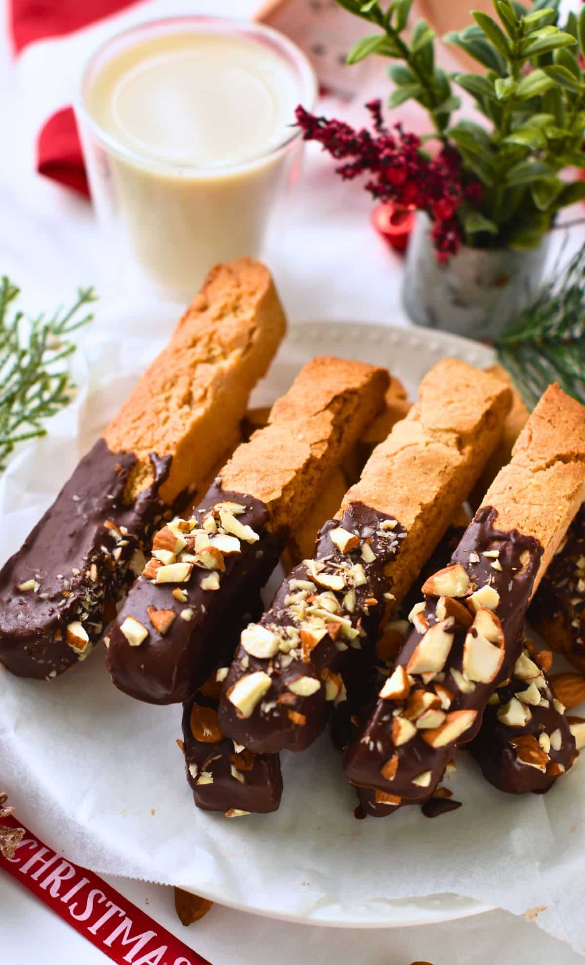 Almond Flour Biscotti