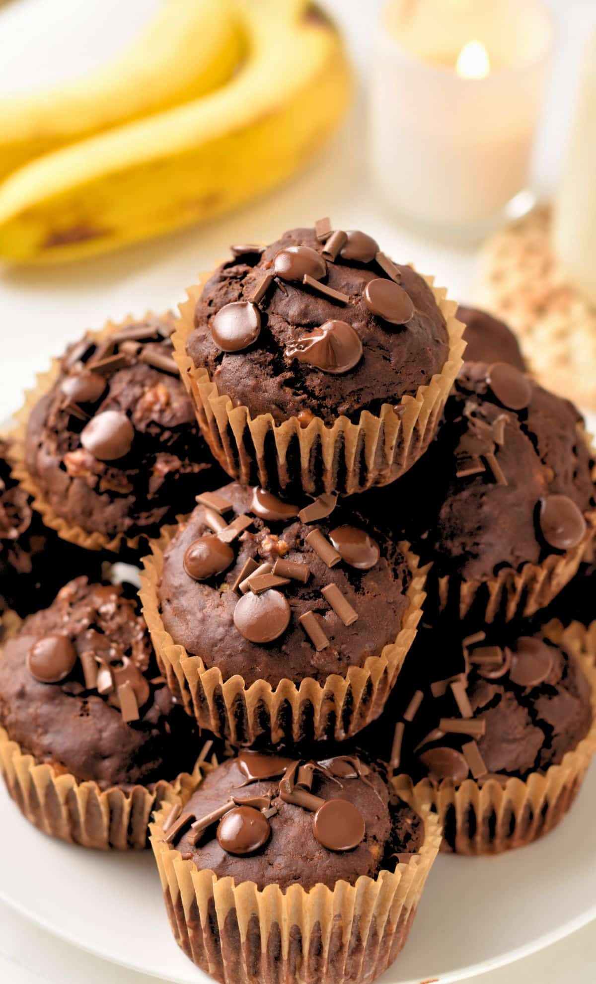 Banana Chocolate Muffins