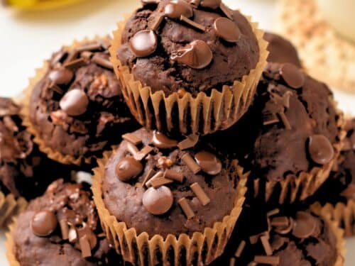 Banana Chocolate Muffins