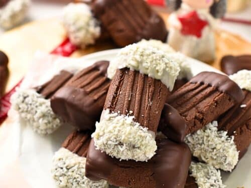 Chocolate Shortbread Cookies