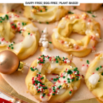 Christmas Wreath Cookies