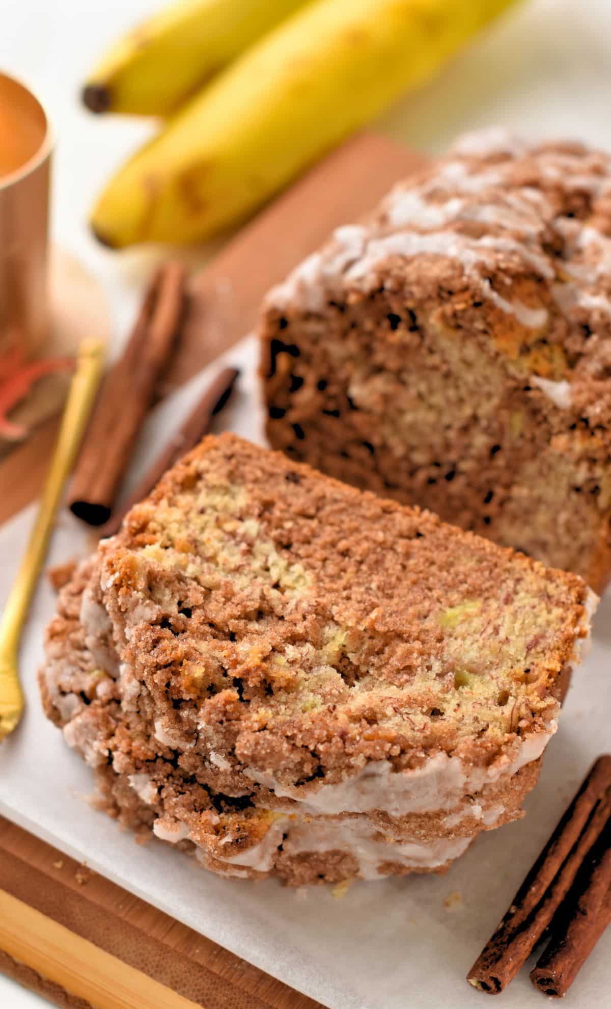 Cinnamon Banana Bread