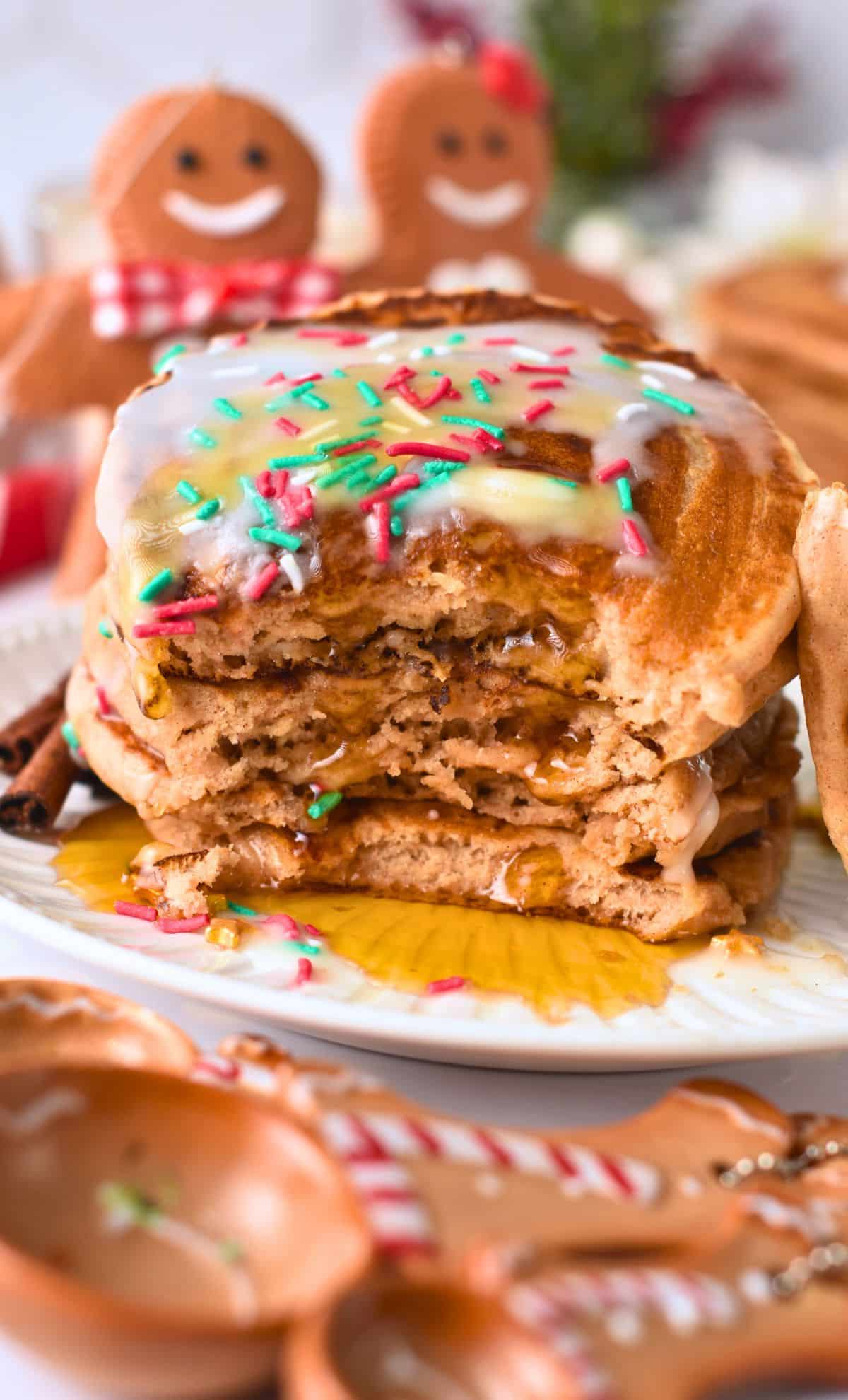 Gingerbread Pancakes