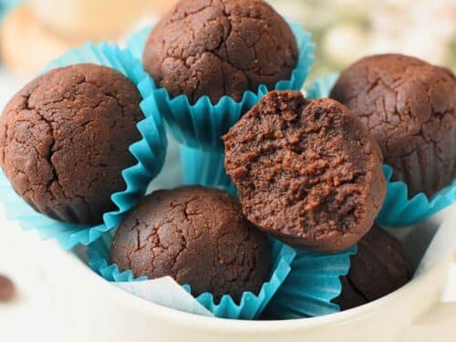 Healthy Brownie Bites