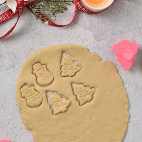 Forming Healthy Sugar Cookies