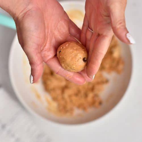 Rolling No-Bake Protein Balls