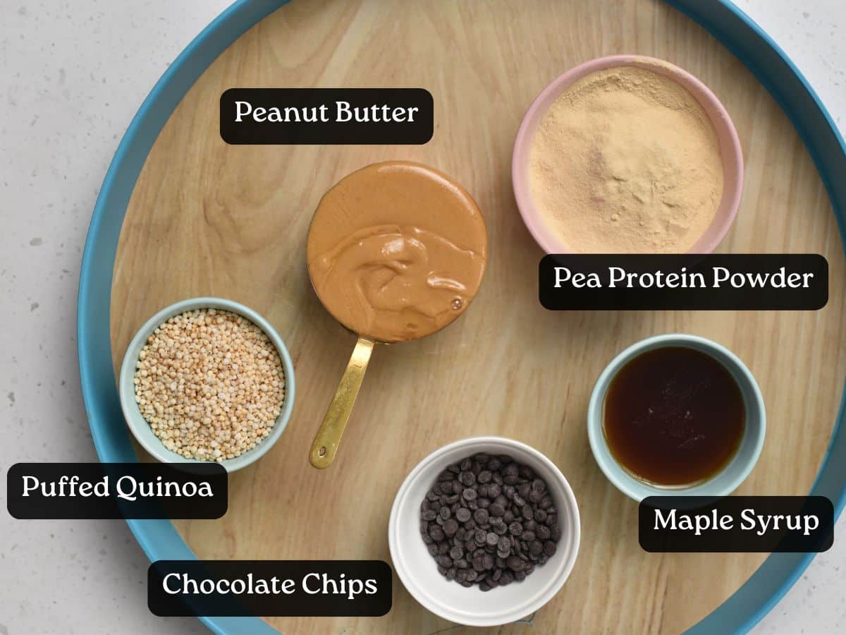 Ingredients for No-Bake Protein Balls