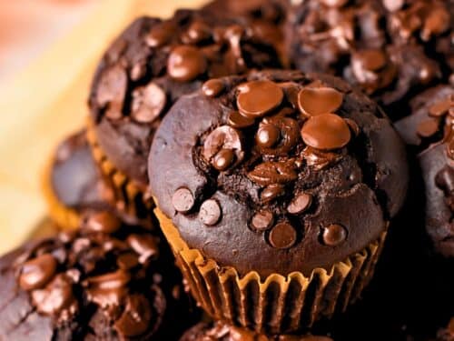 Sweet Potato Chocolate Muffins