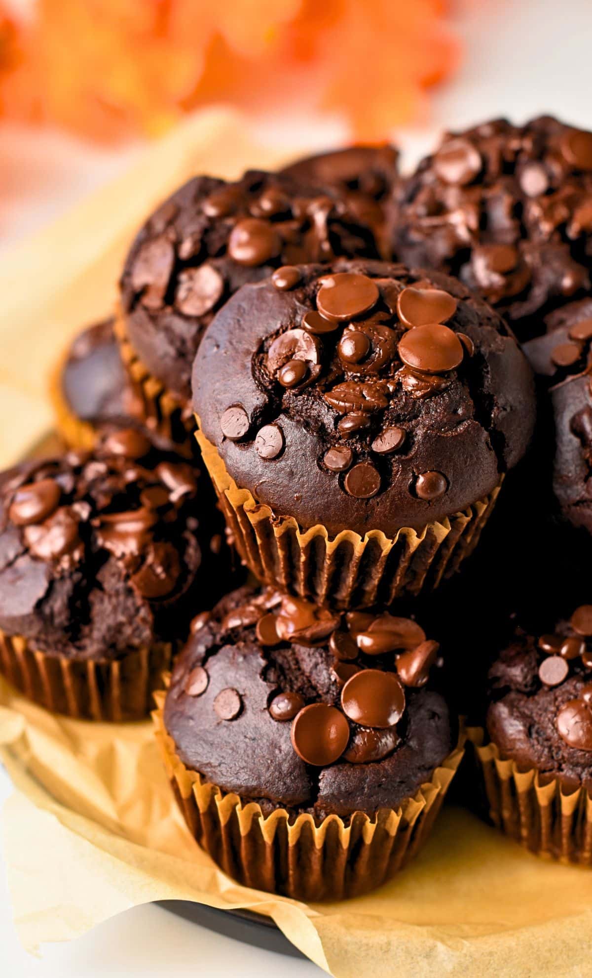 Sweet Potato Chocolate Muffins