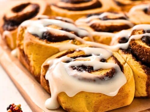 Sweet Potato Cinnamon Rolls