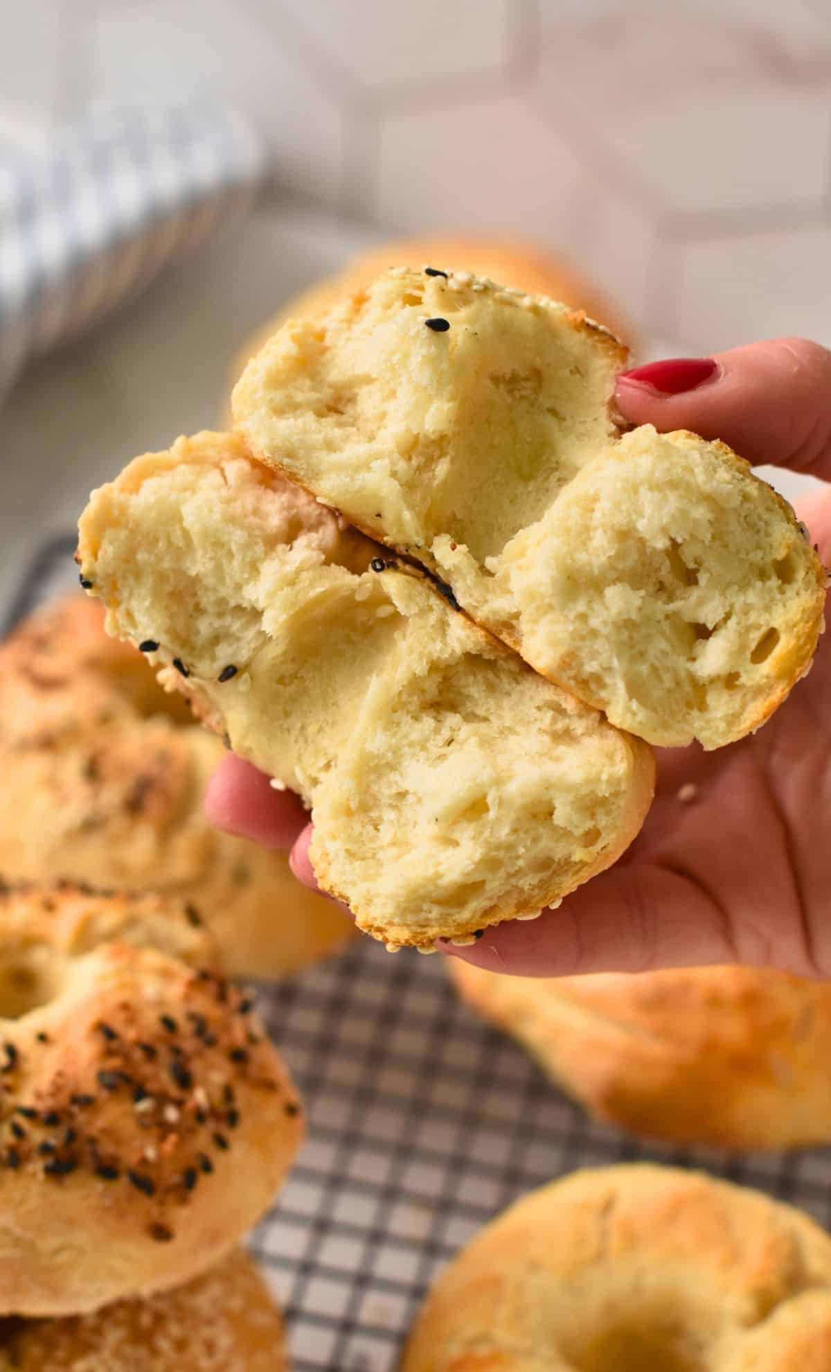 2-Ingredient Bagels