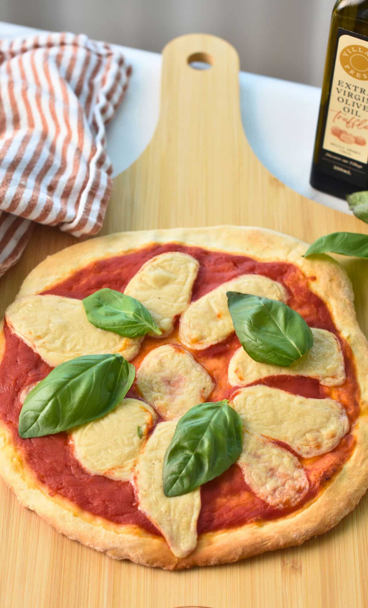 2-Ingredient Pizza Dough