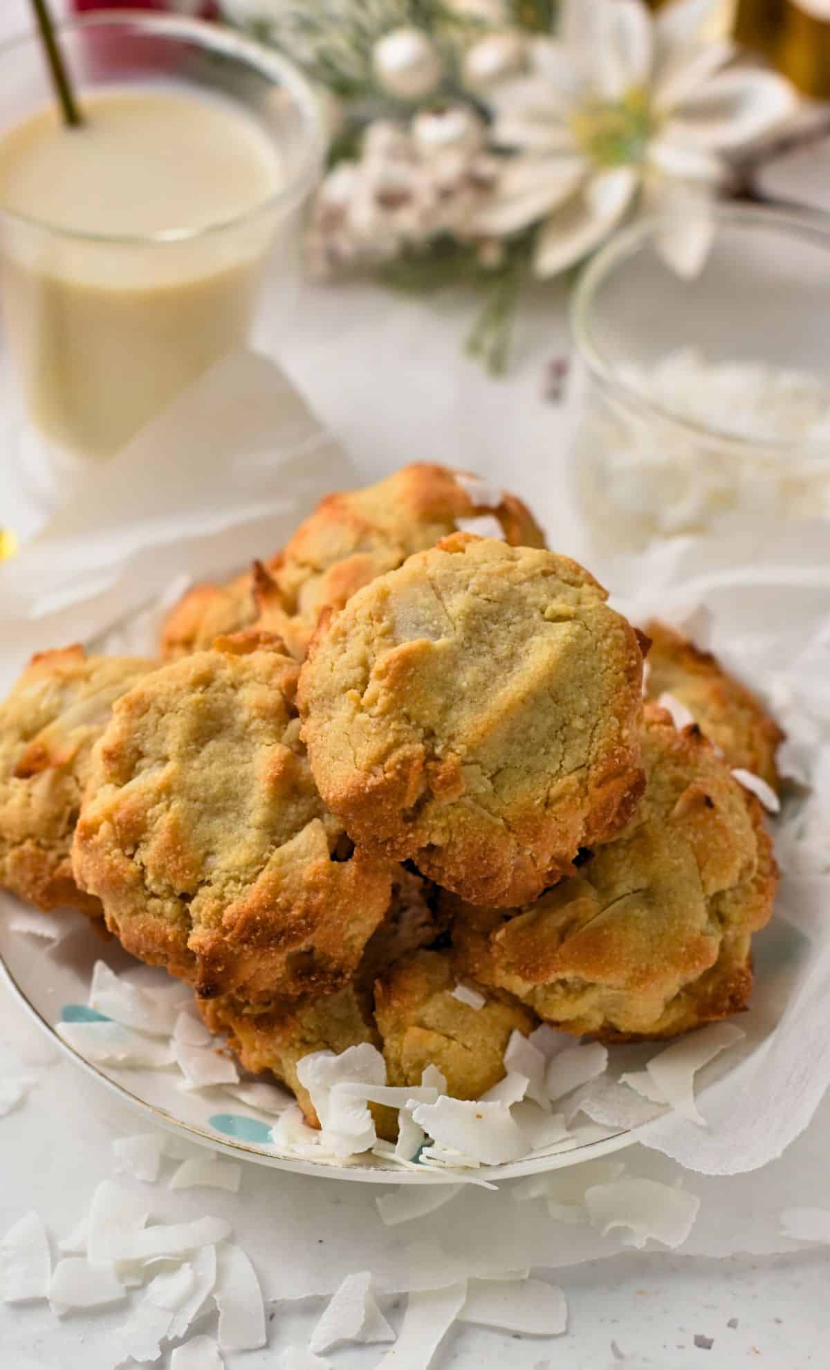 Almond Flour Coconut Cookies
