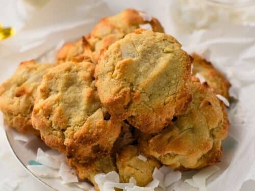 Almond Flour Coconut Cookies