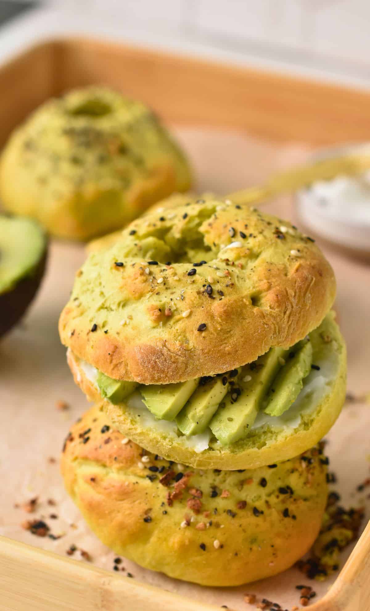 Avocado Bagels