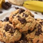 Banana Chocolate Chip Cookies