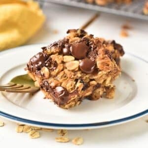 Banana Oat Bars