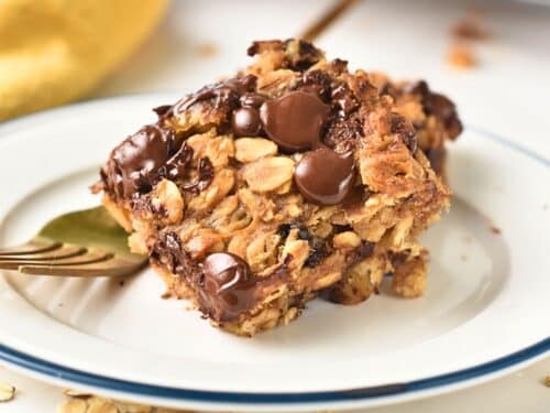 Banana Oat Bars