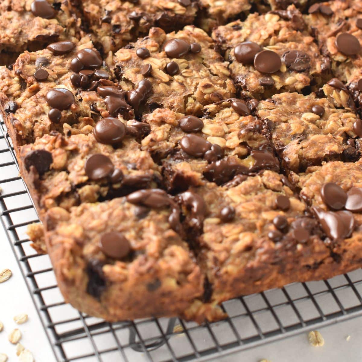 Banana Oat Bars