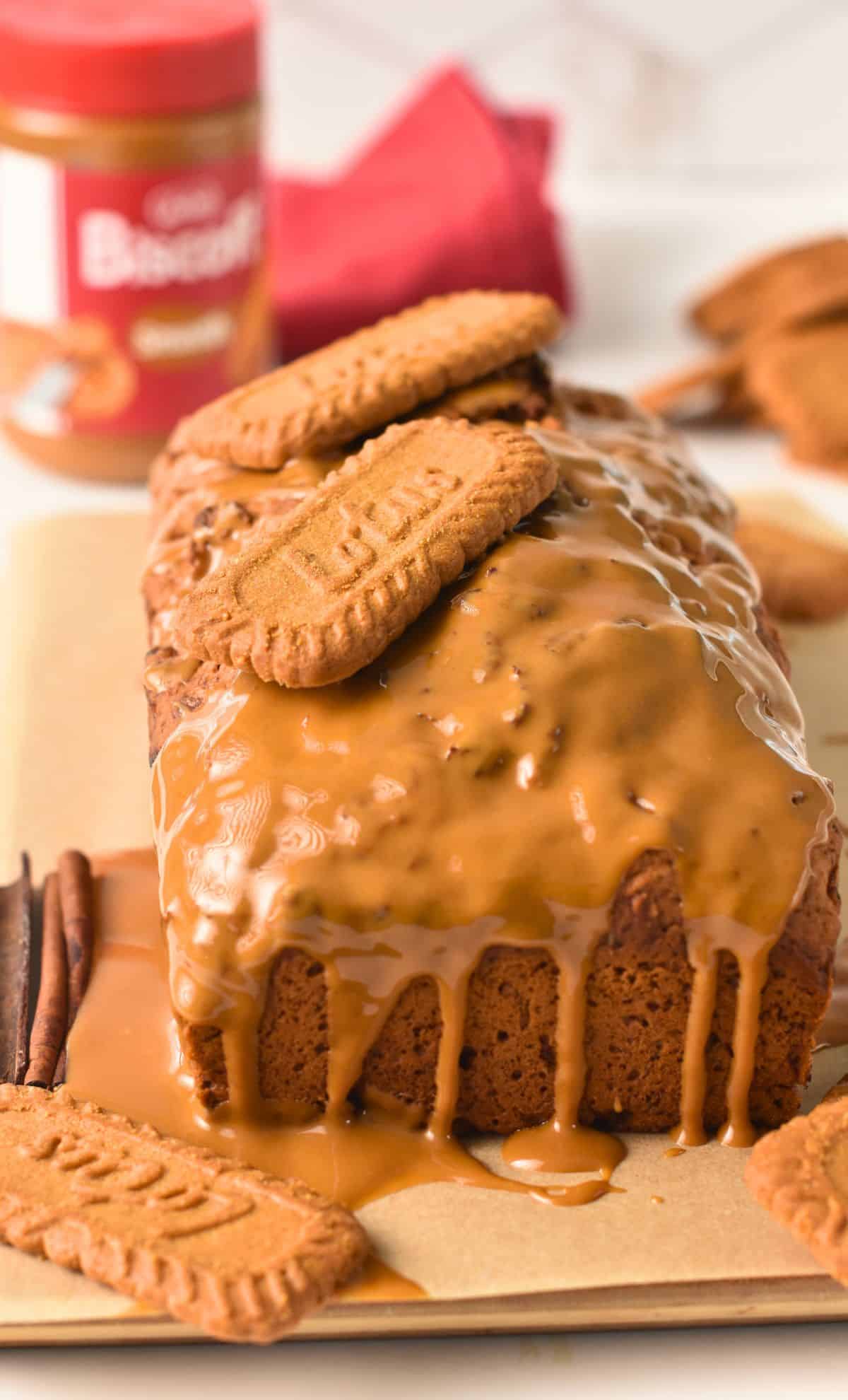 Biscoff Banana Bread