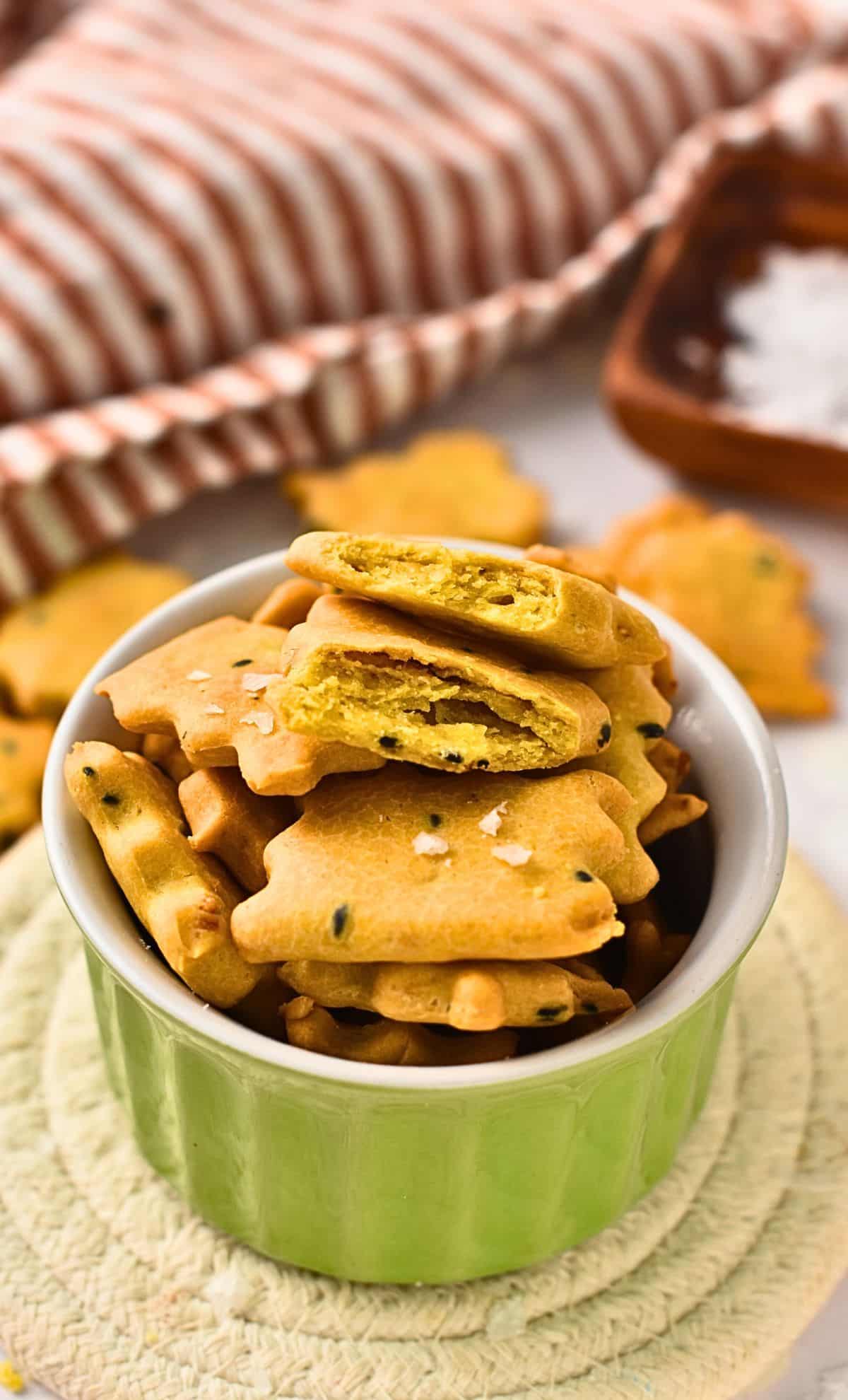 Chickpea Crackers