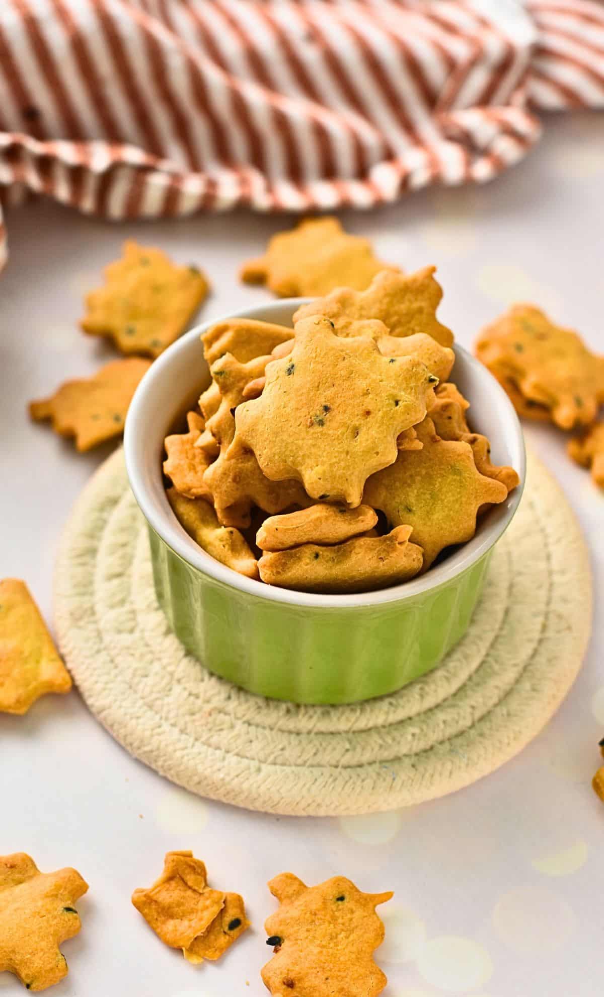 Chickpea Crackers