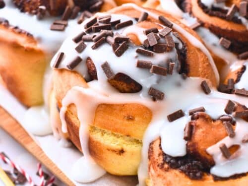 Chocolate Cinnamon Rolls