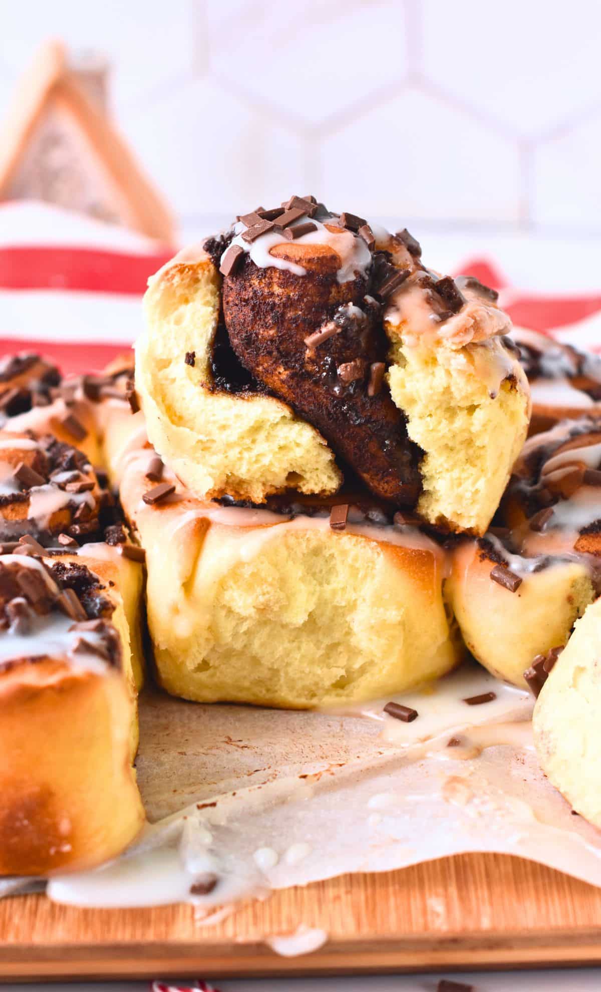 Chocolate Cinnamon Rolls