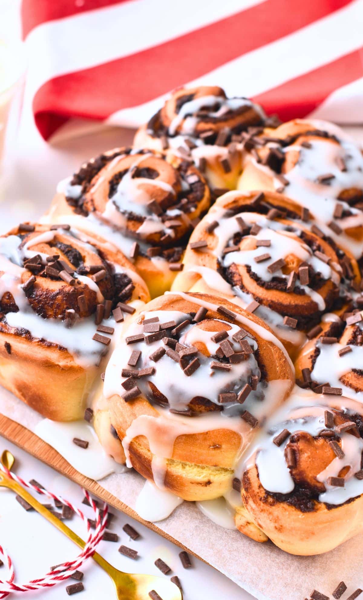 Chocolate Cinnamon Rolls