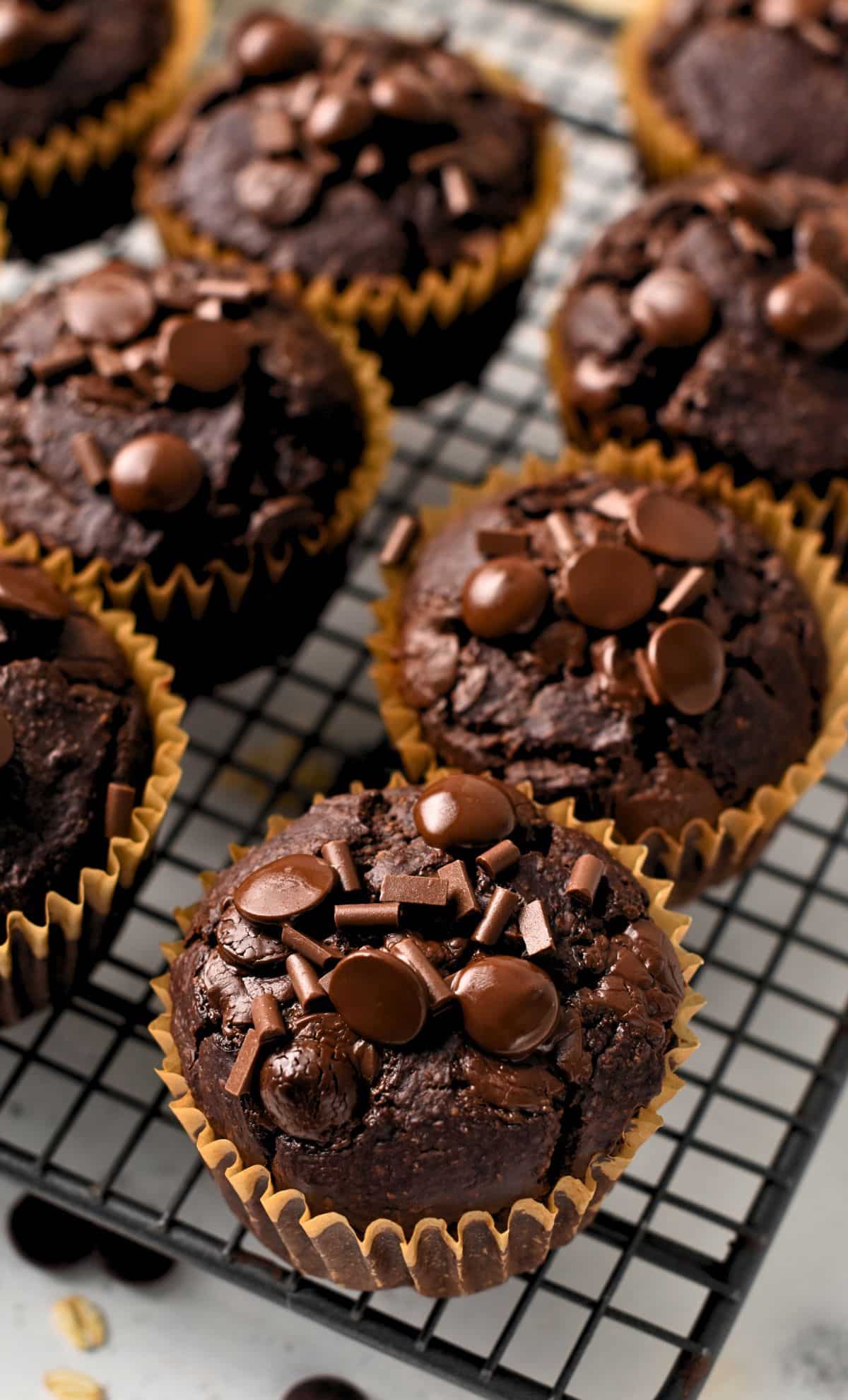 Healthy Chocolate Muffins