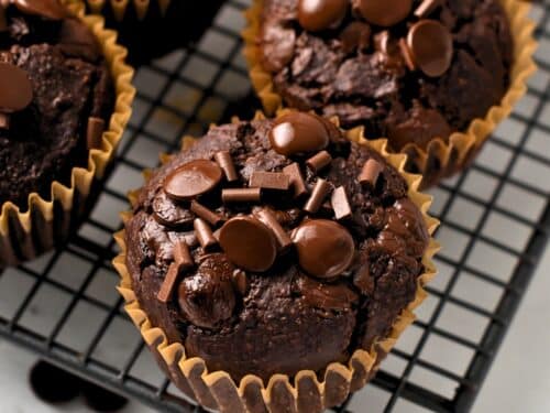 Healthy Chocolate Muffins